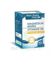 Nat&form Expert Magnésium+vitamine B6 Gélules B/40 à Lacanau