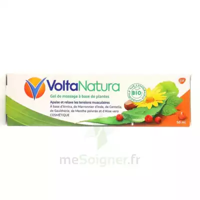 Voltanatura Gel De Massage Plantes Bio T/50ml à Lacanau