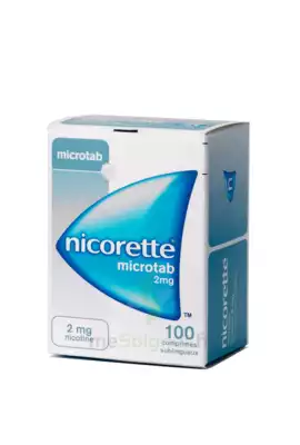 Nicorette Microtab 2 Mg, Comprimé Sublingual 100 à Lacanau