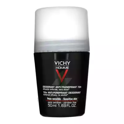 Vichy Homme Déodorant Anti-transpirant Bille/50ml à Lacanau