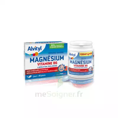 Alvityl Magnésium Vitamine B6 Libération Prolongée Comprimés Lp B/45 à Lacanau